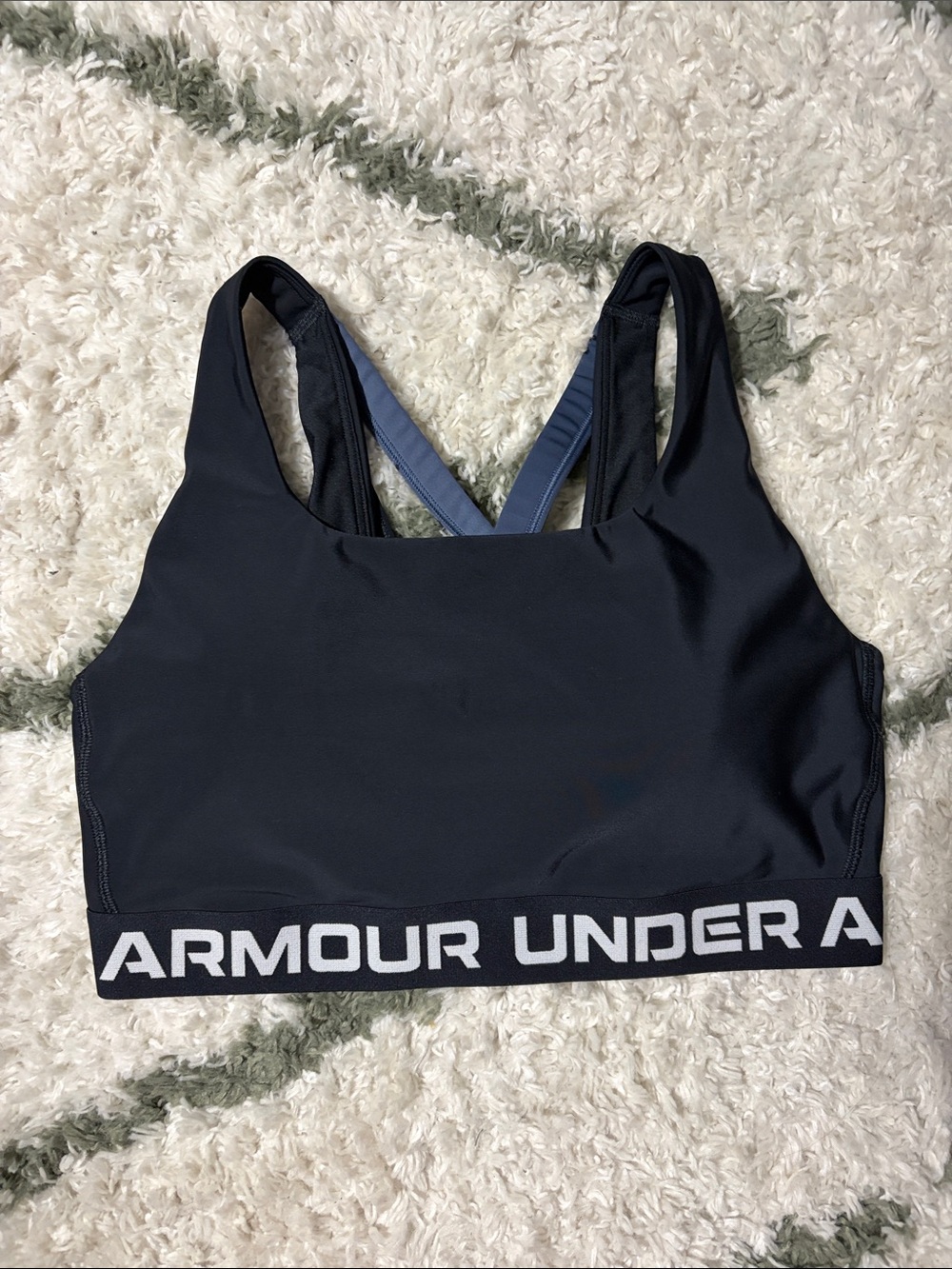 Under Armour Black Women's Logo Band Sports Bra